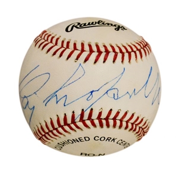 Roy Campanella Single Signed Official National League Baseball 